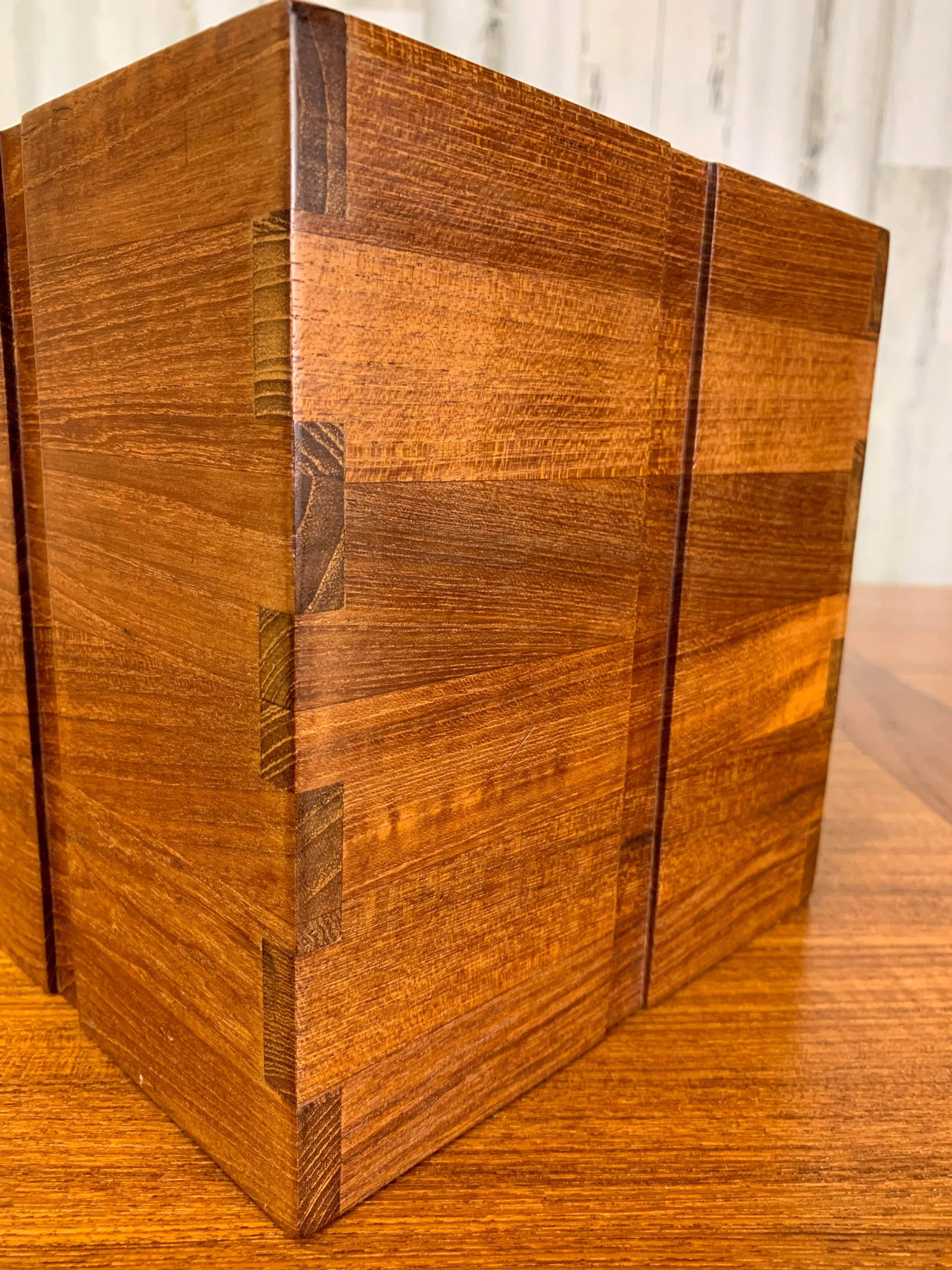 Solid Teak Ice Bucket by Kalmar - 7