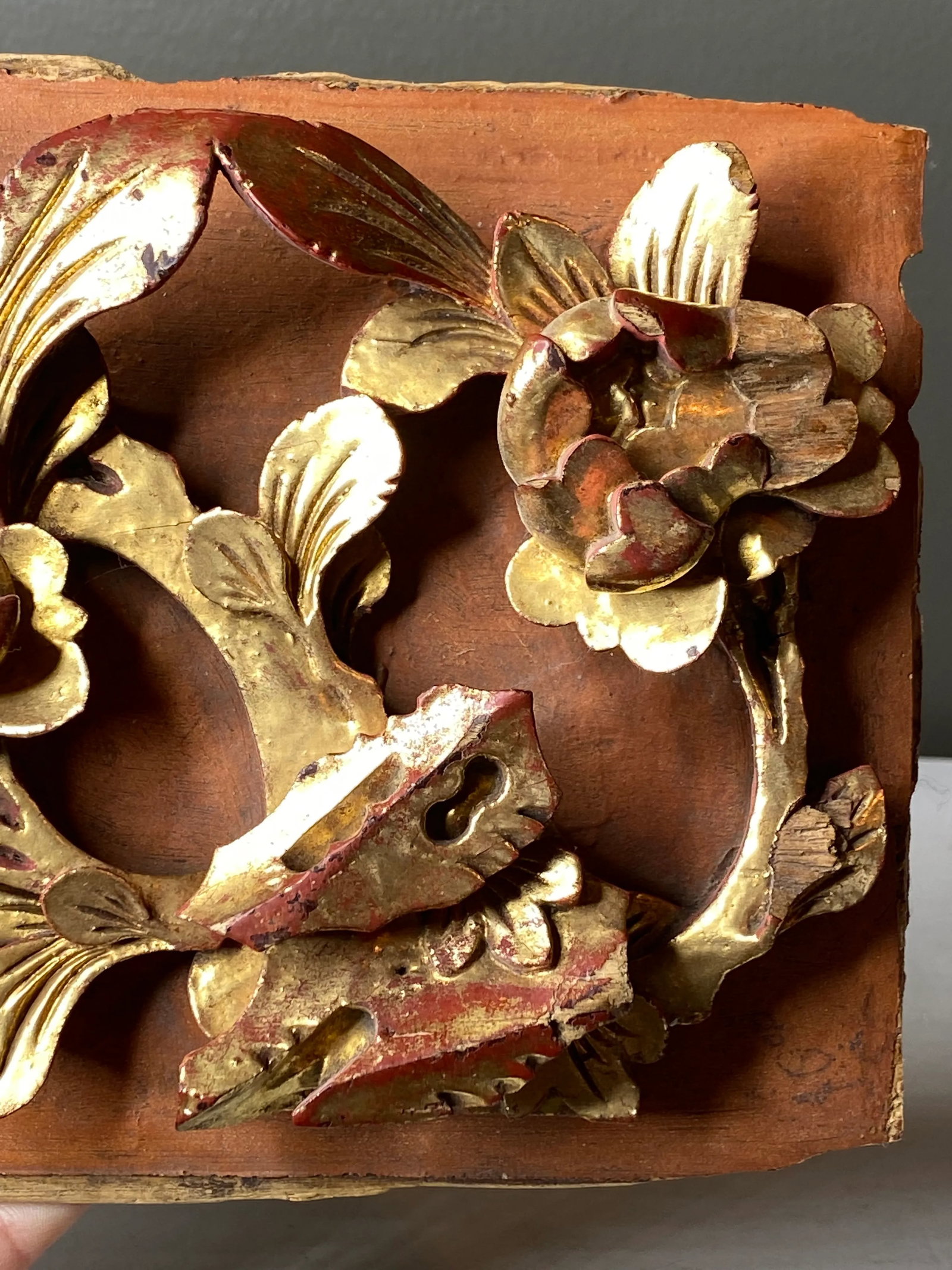 Antique Chinese Carved Panel - 3