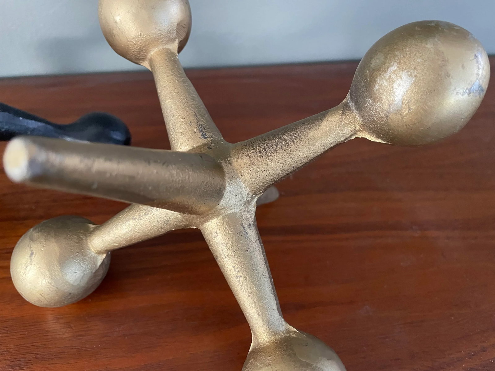 Vintage Bill Curry Design Line Jax Jacks Metal Sculptures - Set of 2 - 4