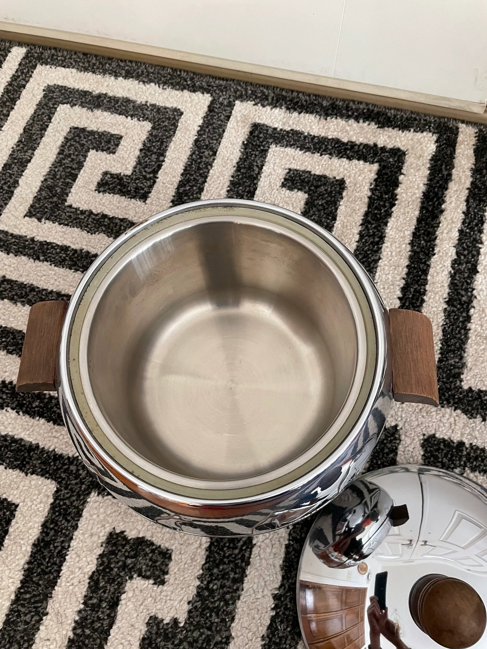 Vintage West Bend Aluminum Co. West Bend Penguin Hot & Cold Server / Ice Bucket - 4