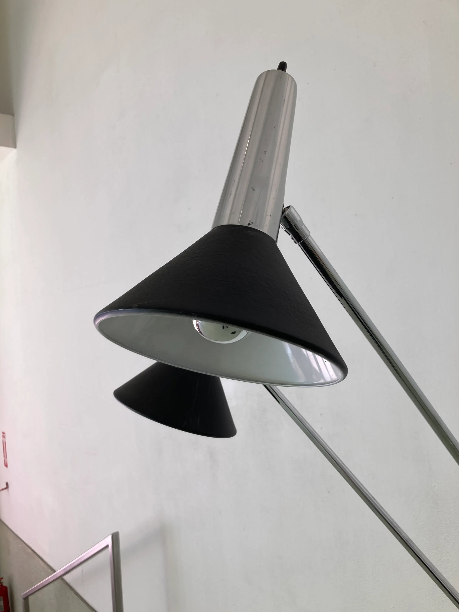 1970s Vintage Stilnovo Style Mid-Century Modern 3-Arm Adjustable Floor Lamp - 4