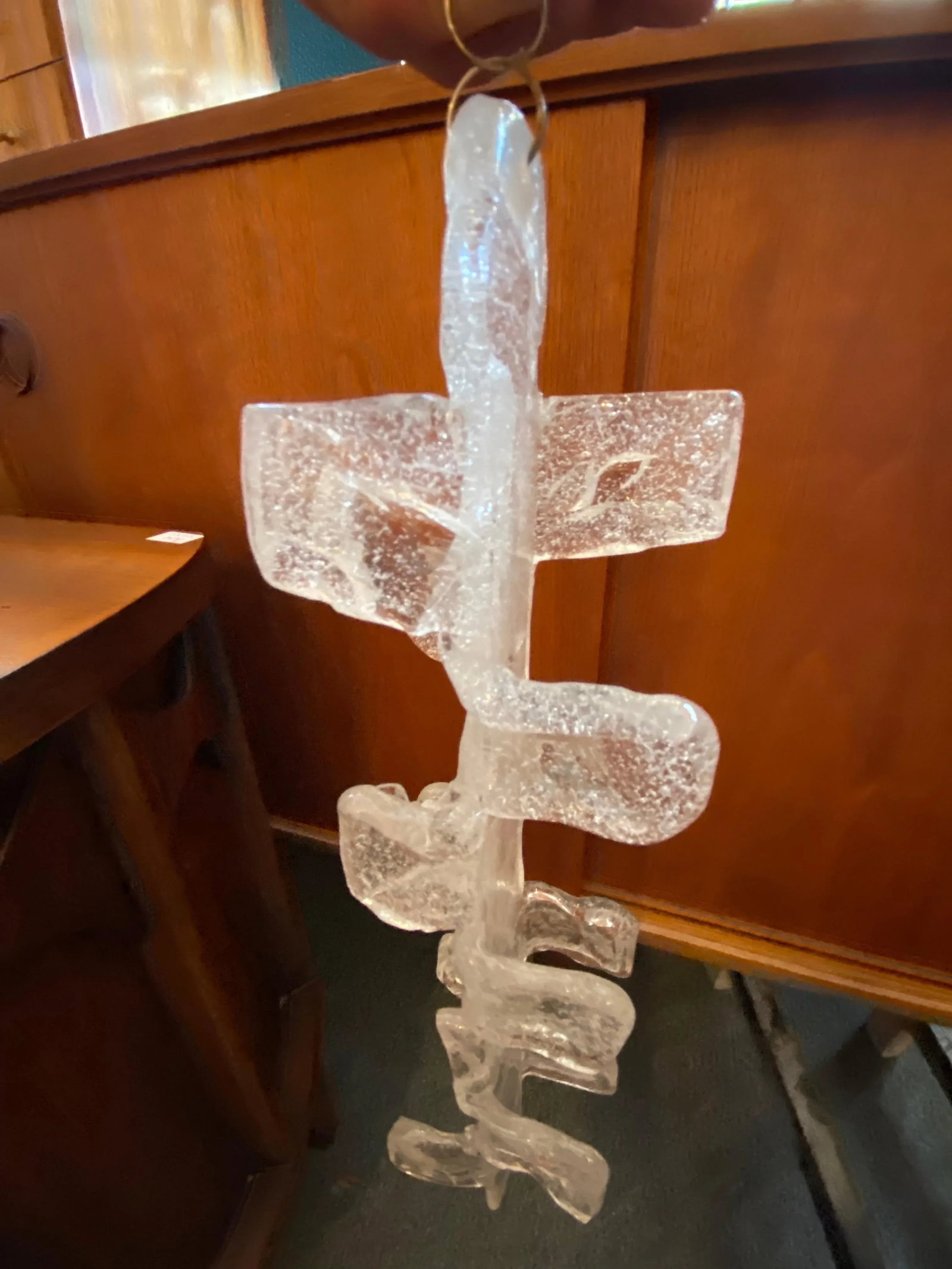 1970s Italian Fused Glass Chandelier - 8