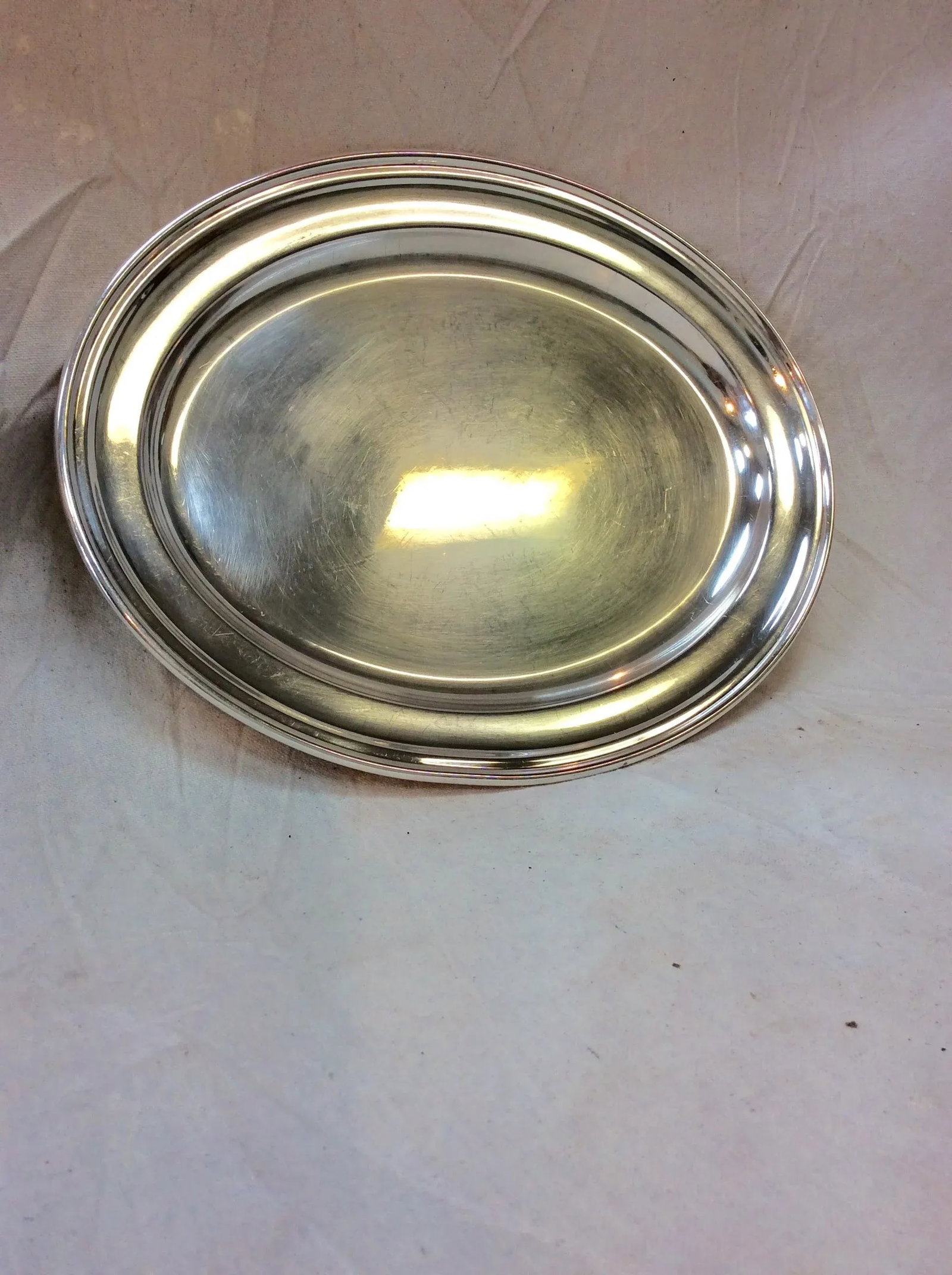 Early 20th Century English Hotel Silver Silverplate Arthur Price Serving Platter - 2