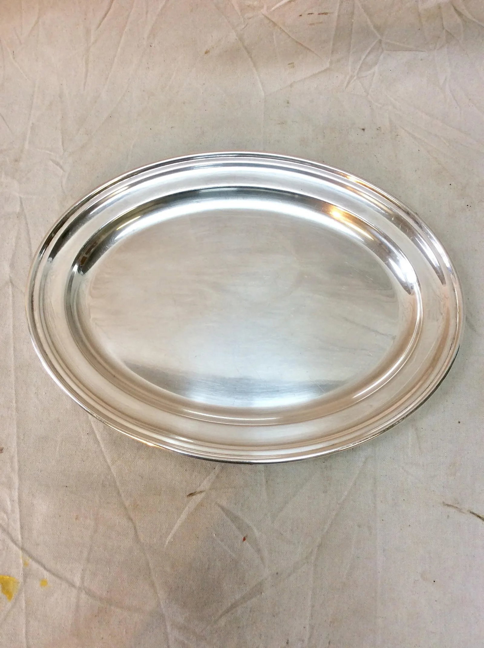 Early 20th Century English Hotel Silver Silverplate Arthur Price Serving Platter - 3