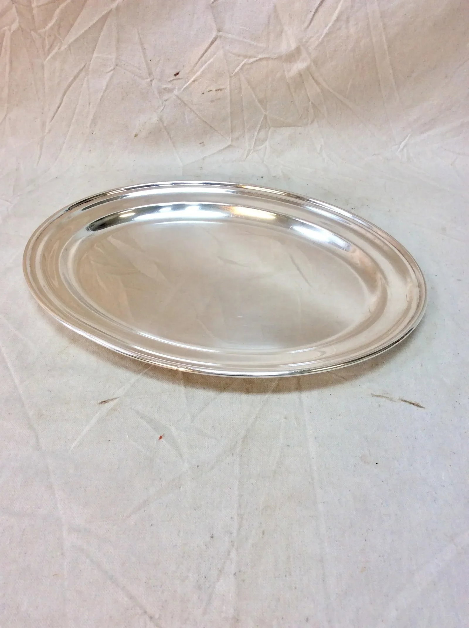 Early 20th Century English Hotel Silver Silverplate Arthur Price Serving Platter - 7