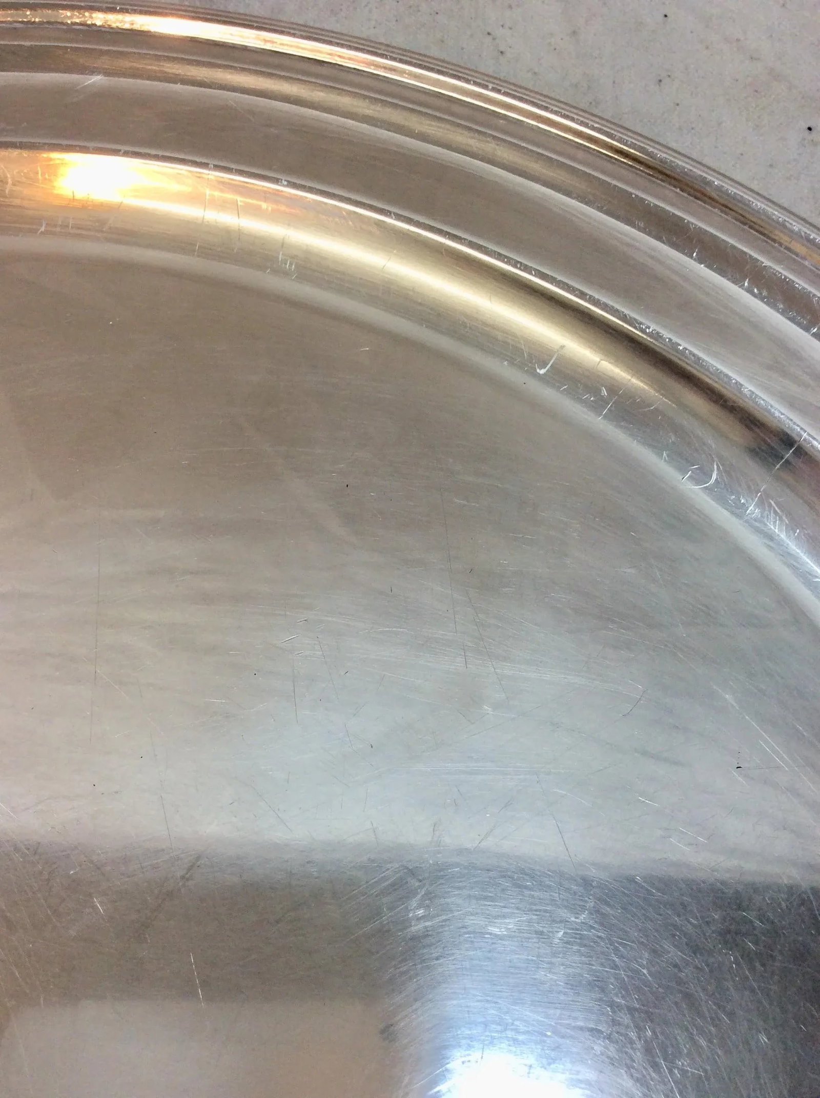 Early 20th Century English Hotel Silver Silverplate Arthur Price Serving Platter - 8