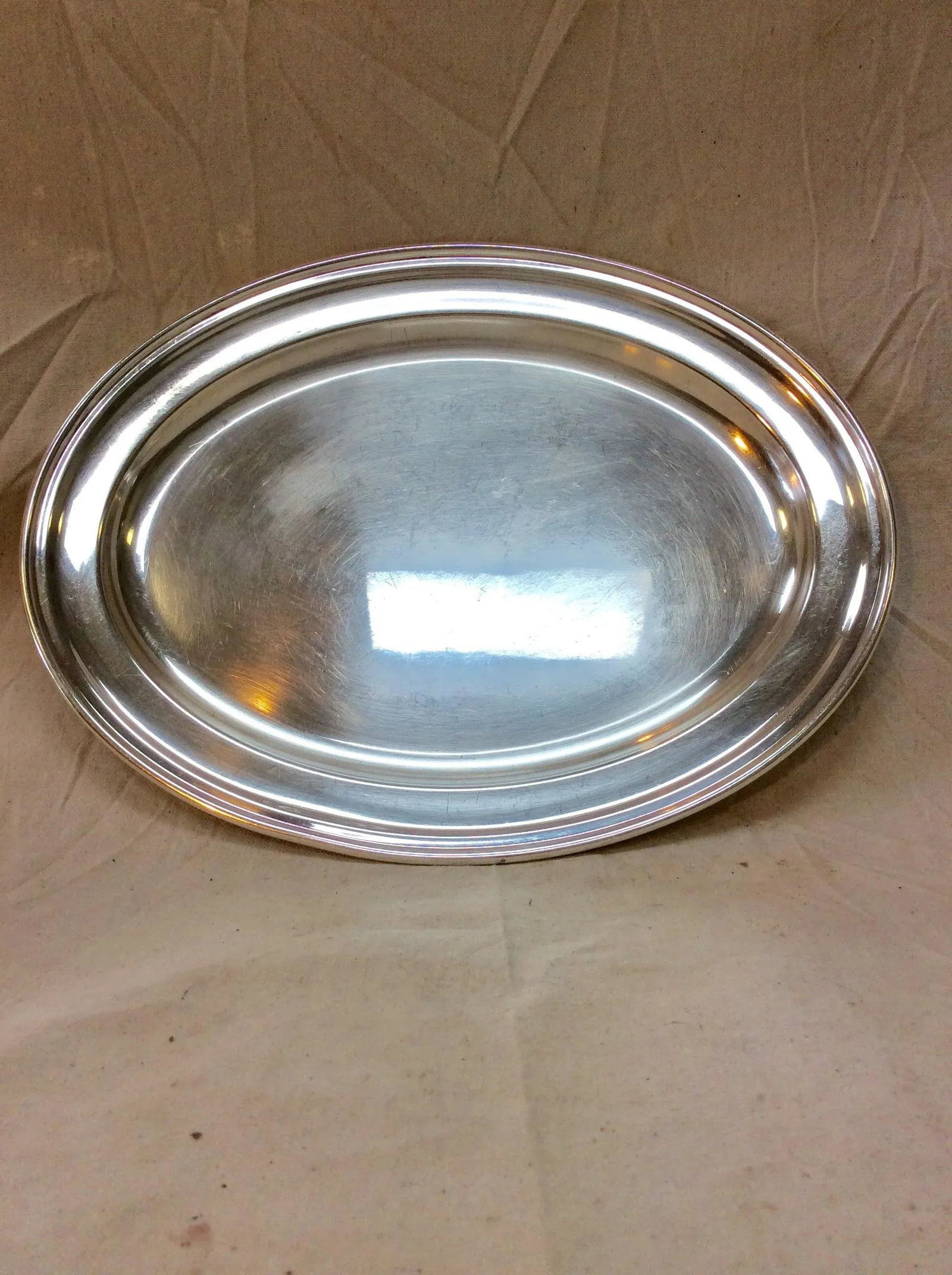 Early 20th Century English Hotel Silver Silverplate Arthur Price Serving Platter - 9