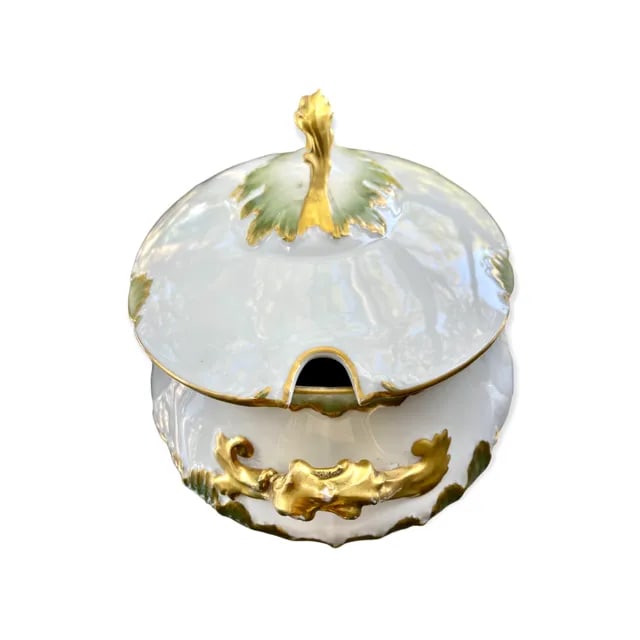 Late 19th Century Ch Field Haviland Oval Covered Soup Tureen - 10