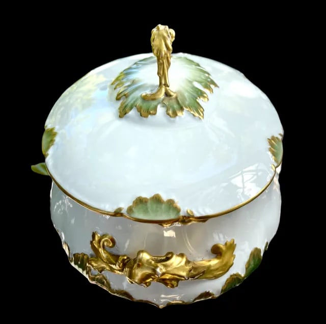 Late 19th Century Ch Field Haviland Oval Covered Soup Tureen - 12