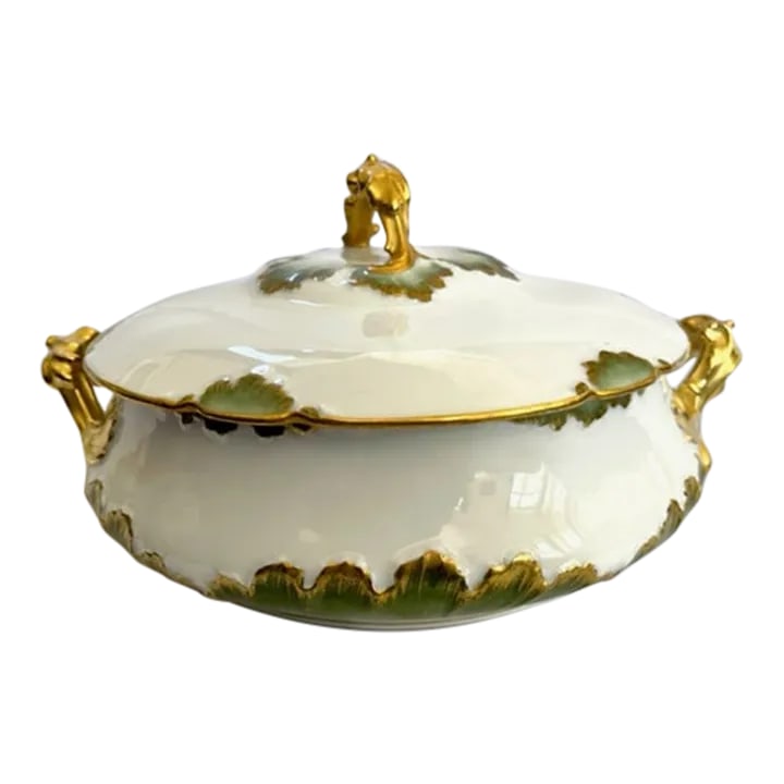 Late 19th Century Ch Field Haviland Oval Covered Soup Tureen (1 of 13)