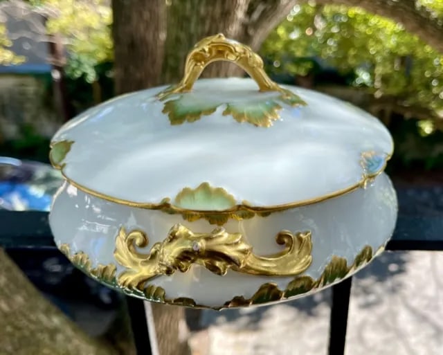 Late 19th Century Ch Field Haviland Oval Covered Soup Tureen - 2