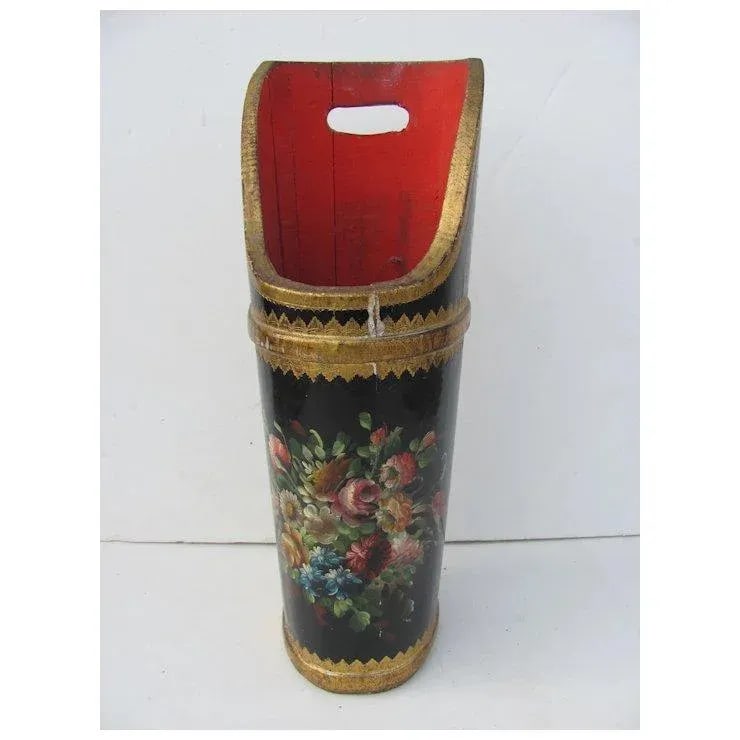 Victorian Wooden Umbrella Stand - 2