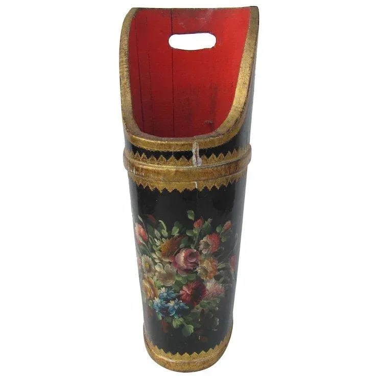 Victorian Wooden Umbrella Stand - 6