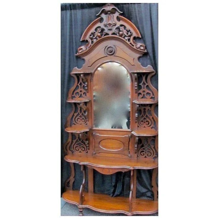 Walnut Victorian Eterge - 4