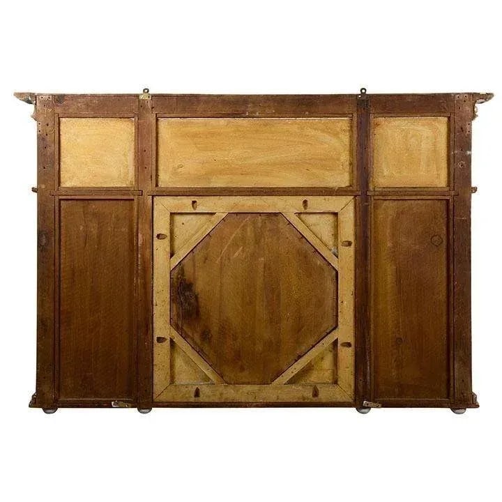 Late 19th Century Carved Gilt Wood Overmantel Mirror - 5