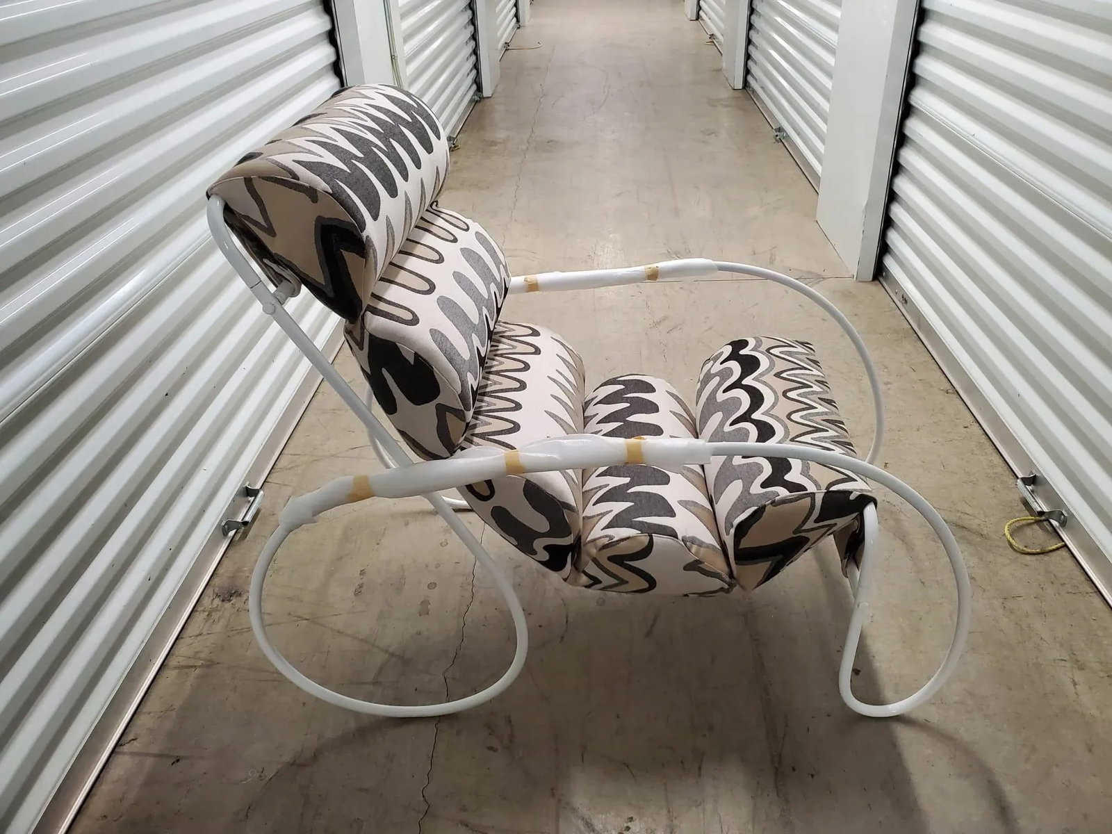 MCM - Walter Lamb Style Outdoor Steel Lounge Chair - 4