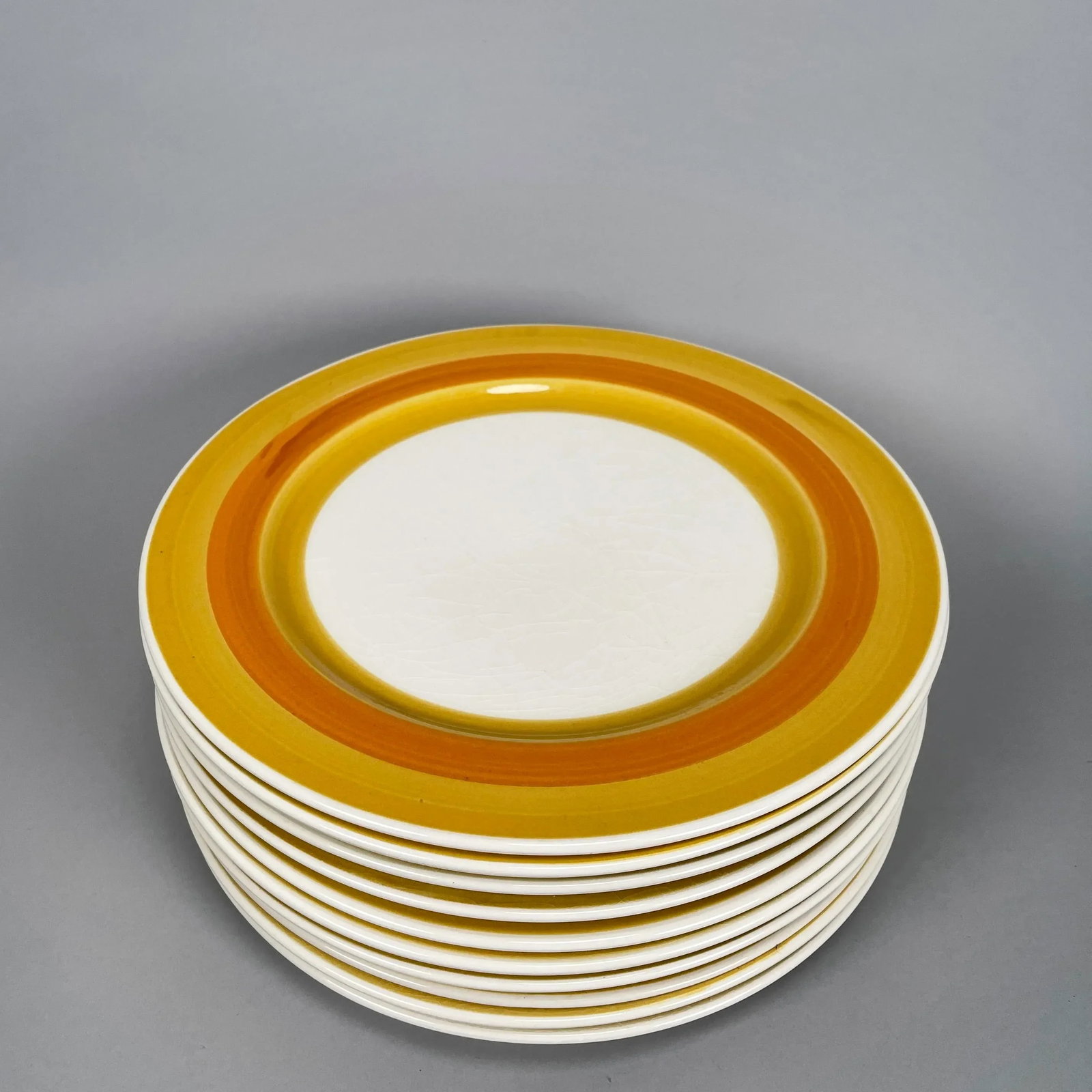 Vintage 1970s Japanese Maruto Royal M Capri Dinner Plates- Set of 10 - 3