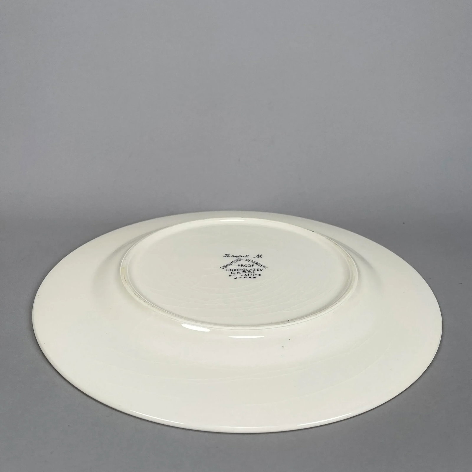 Vintage 1970s Japanese Maruto Royal M Capri Dinner Plates- Set of 10 - 8