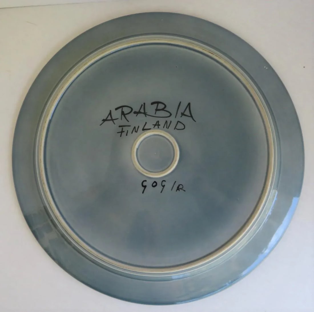 1960s Finn Design Fructus Chop Plate by Gunvor Olin-Gronquist for Arabia Finland - 8