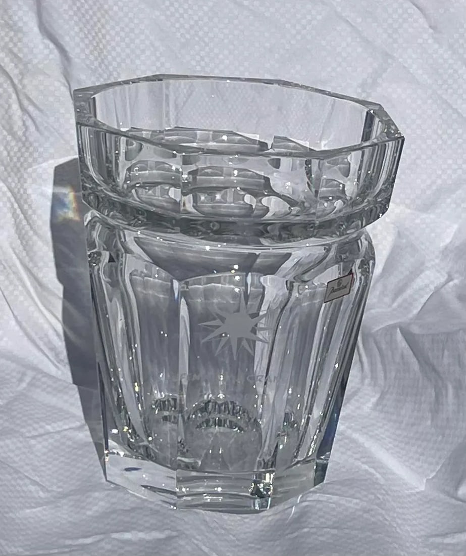 1990s Baccarat Crystal Moulin Rouge Harcourt Champagne Cooler/Ice Bucket - 2