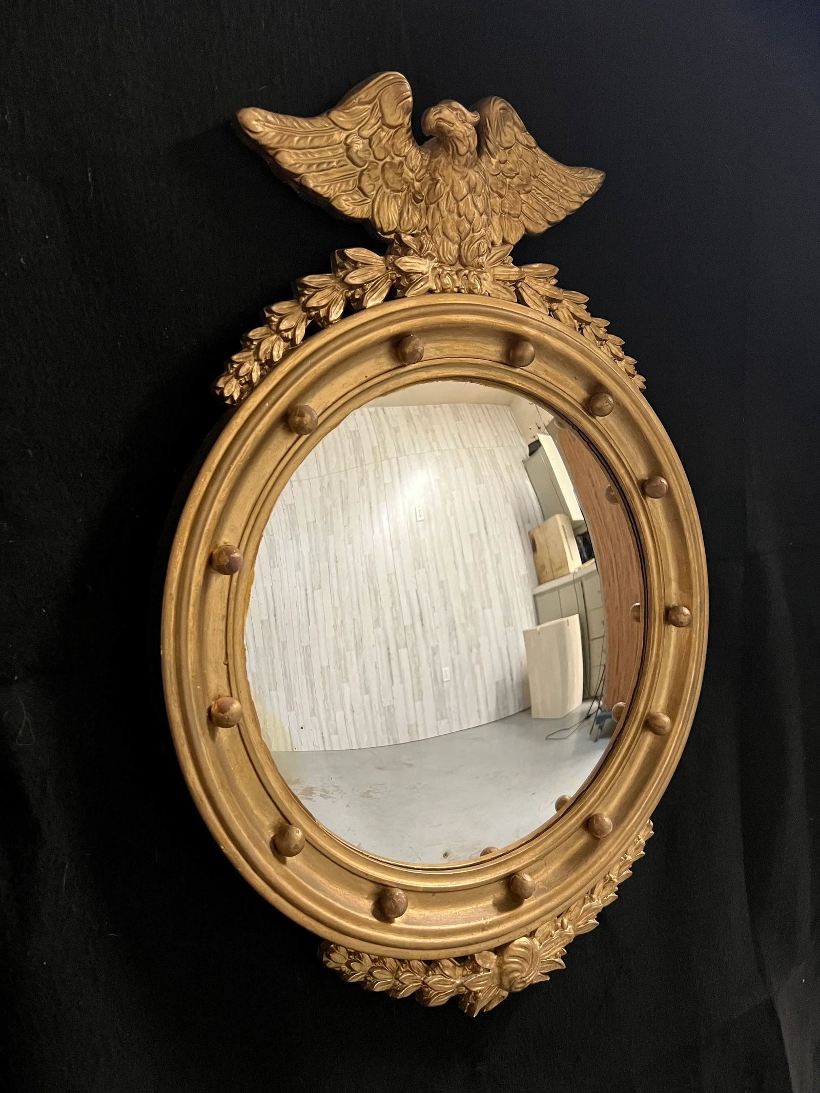 Regency Style Convex Mirror - 3
