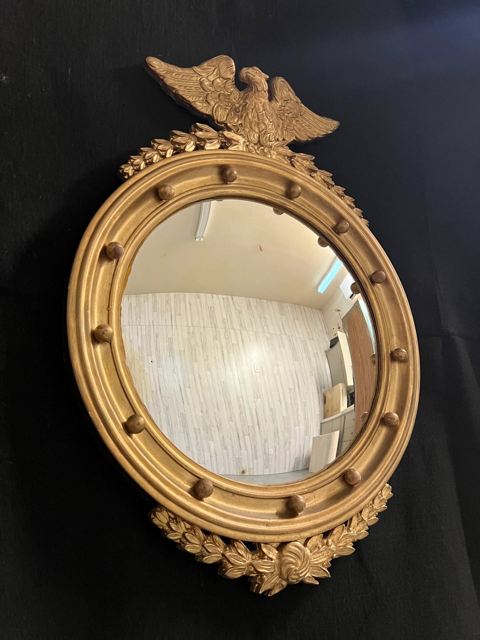 Regency Style Convex Mirror - 4