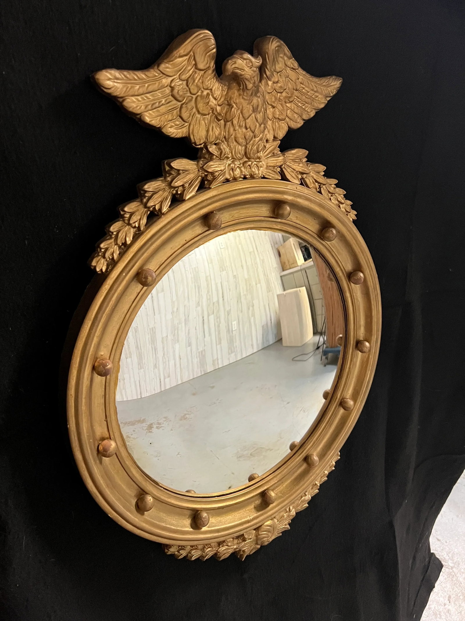 Regency Style Convex Mirror - 5