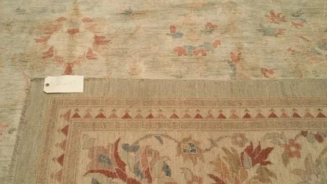 Traditional Hand Made Knotted Rug - 12' * 17'3'' - Size Cat. 12x18 - 4