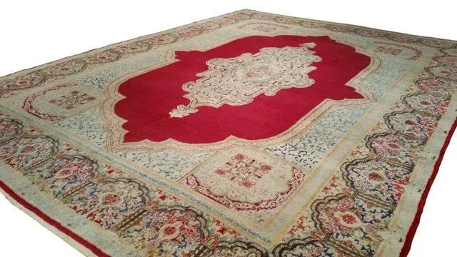 Vintage Persian Kerman Rug - 9x12 - 3