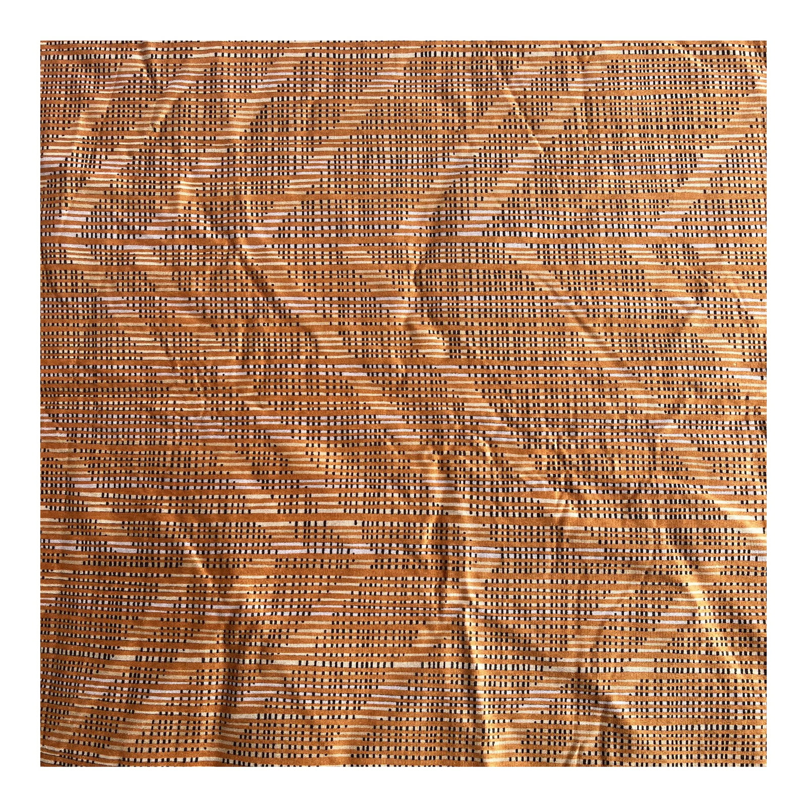 1978 Jack Lenor Larsen Velvet Black & Gold Grid Graphic Fabric: Stamped Jack Larsen fabric 1978 groovy black and gold grid pattern 56x96 Condition: Imperfections: No Imperfections Condition Notes: Was part of larger bolt of fabric Origin: United States Creator: