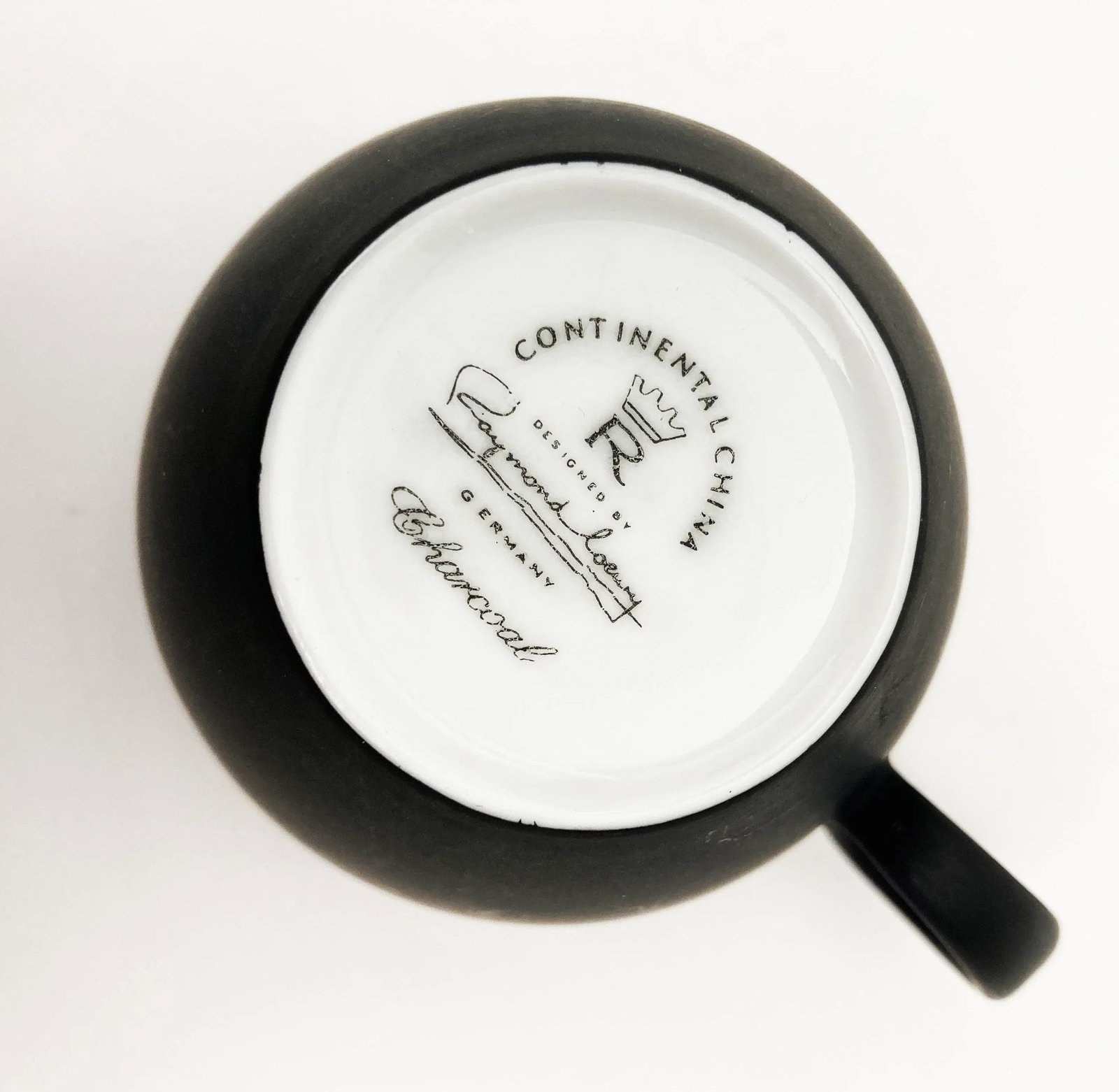 Mid Century Modern, Black and White, Rosenthal "Script" and "Charcoal" China Set by Raymond Loewy- 3 - 6