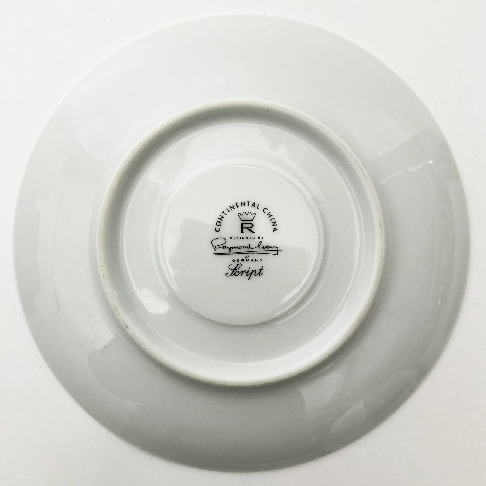 Mid Century Modern, Black and White, Rosenthal "Script" and "Charcoal" China Set by Raymond Loewy- 3 - 8