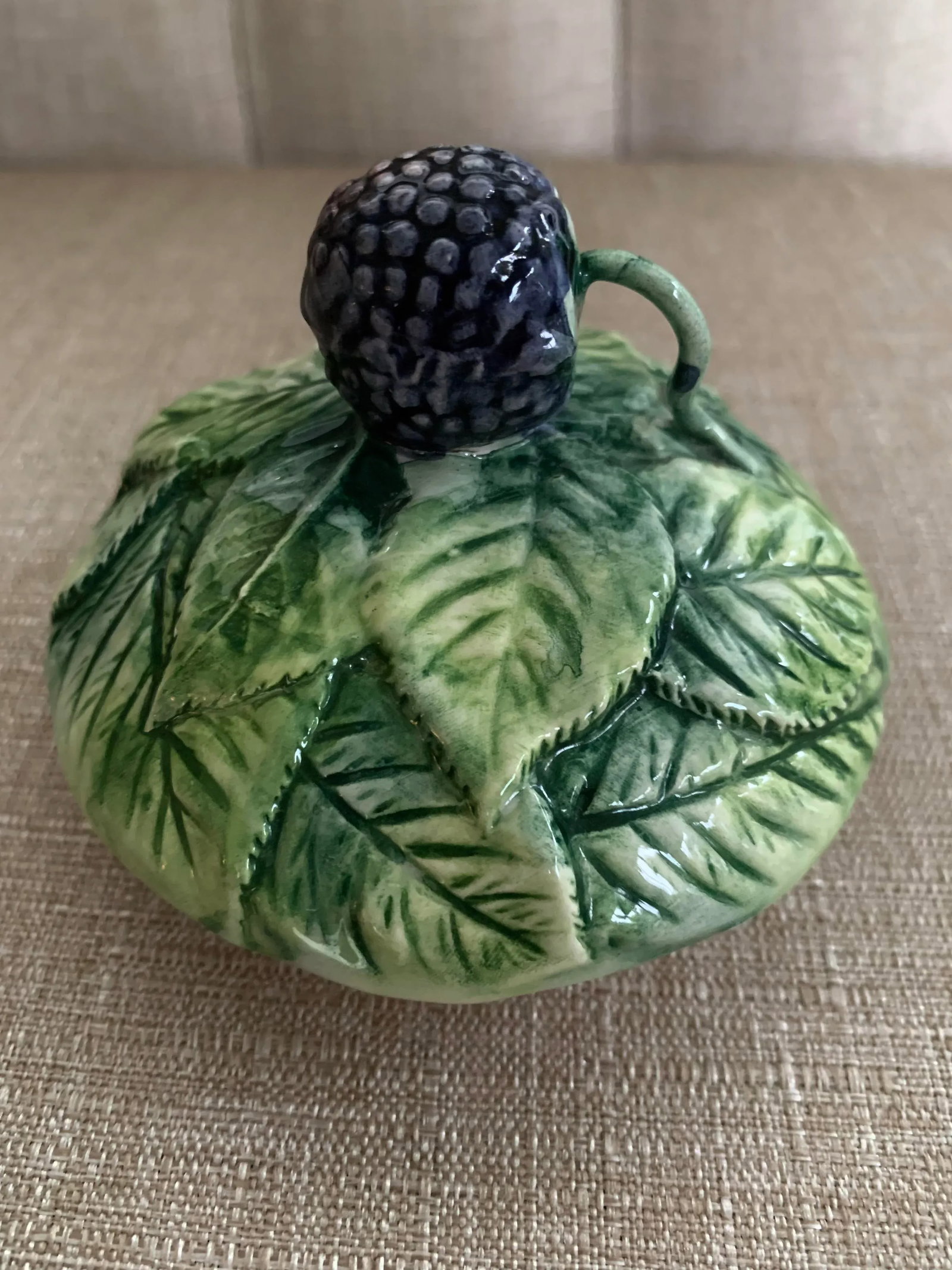 Vintage Hand-Painted Tea Pot, Made in Italy - 3