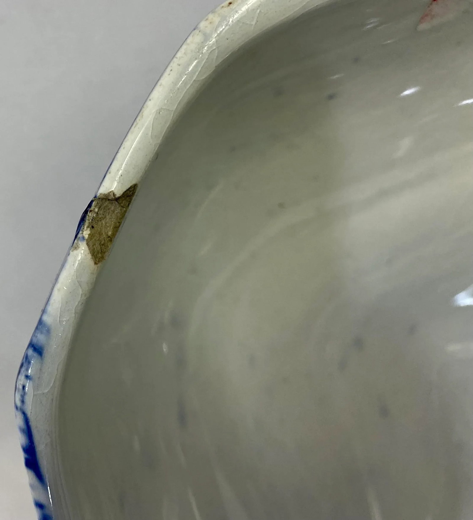 Antique Covered Blue Willow Tureen /Serving Bowl From England - Circa 1900 - 12