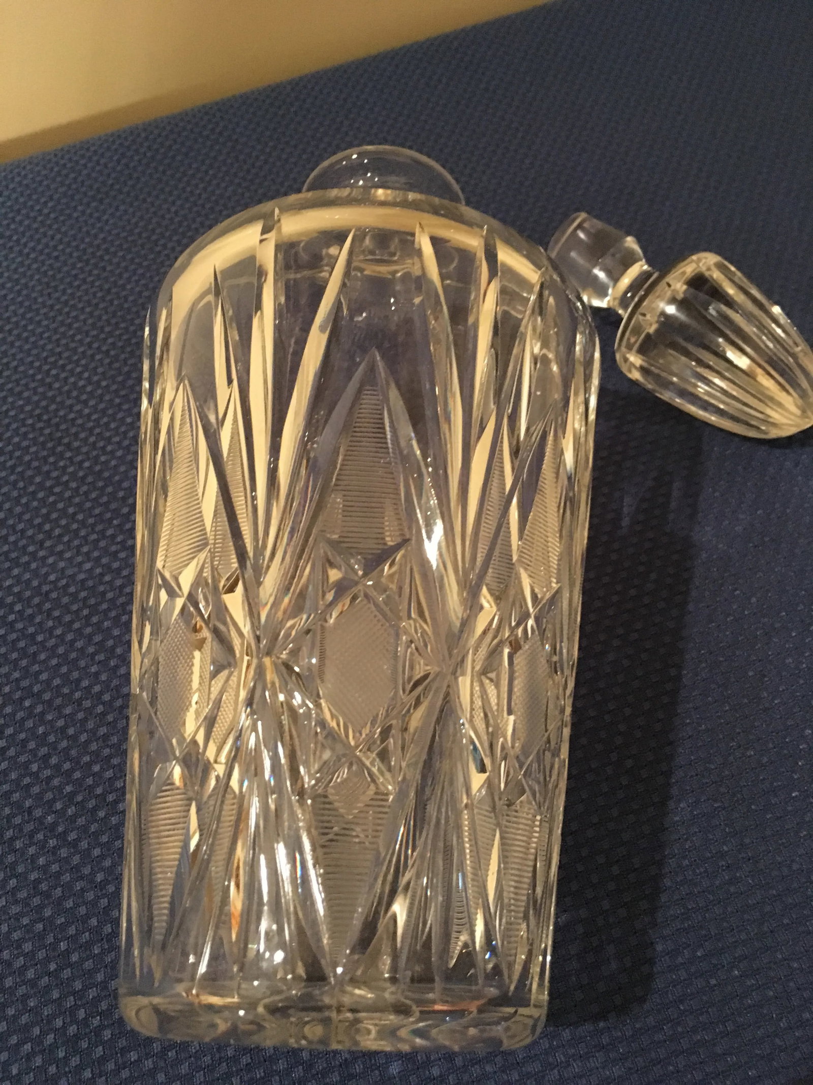 Vintage Crystal Decanter - 10