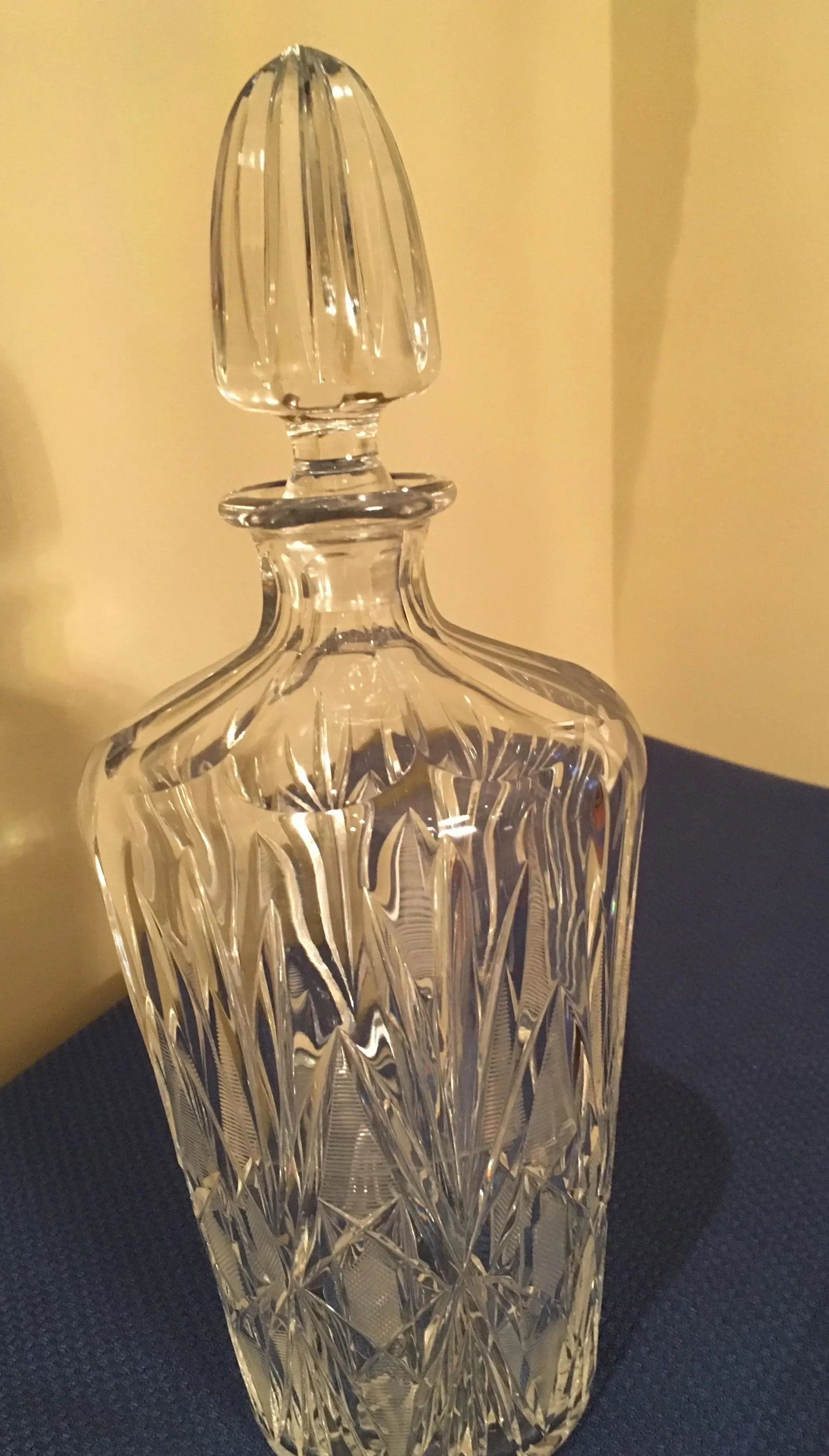 Vintage Crystal Decanter - 3