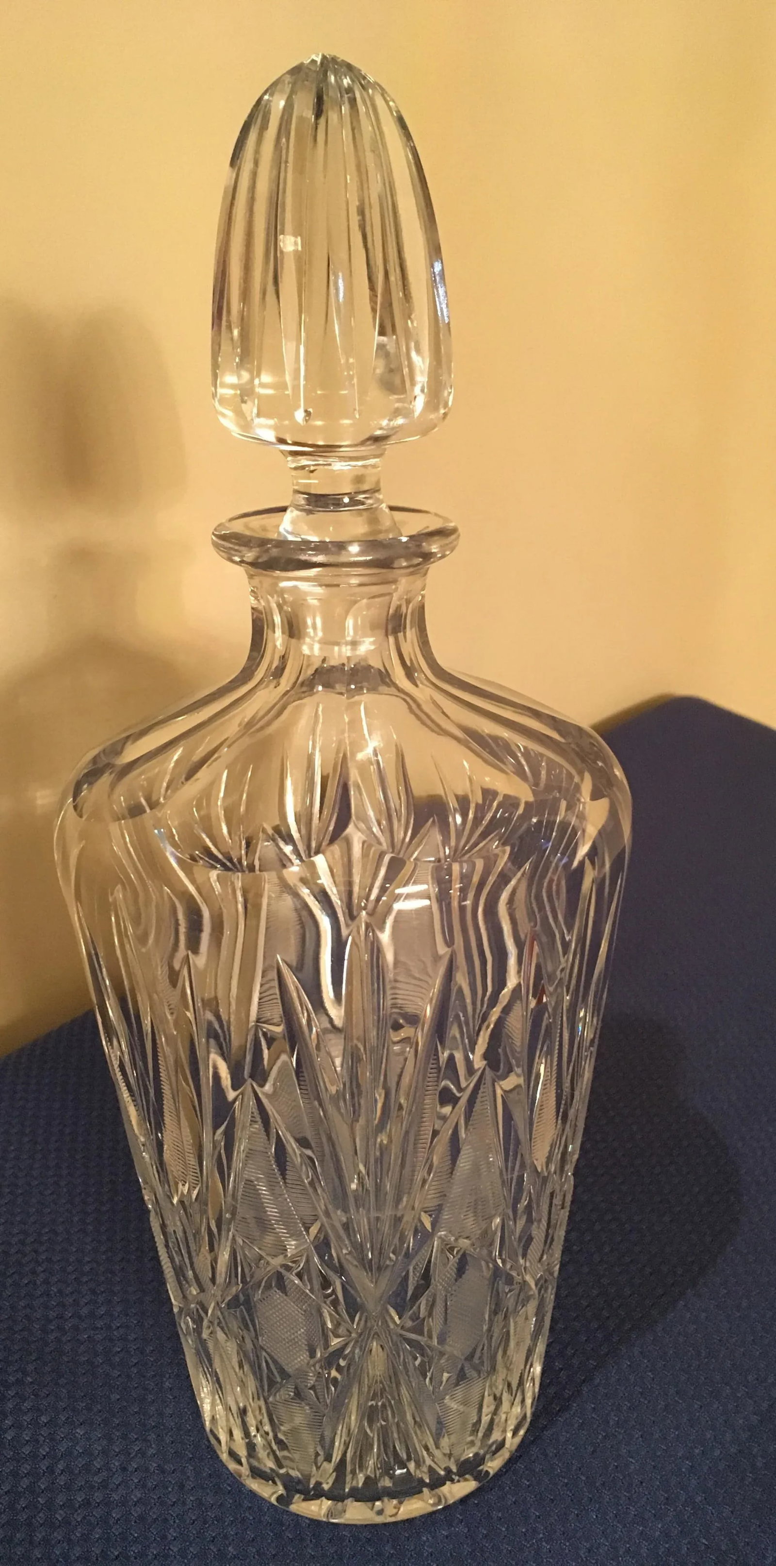 Vintage Crystal Decanter - 4