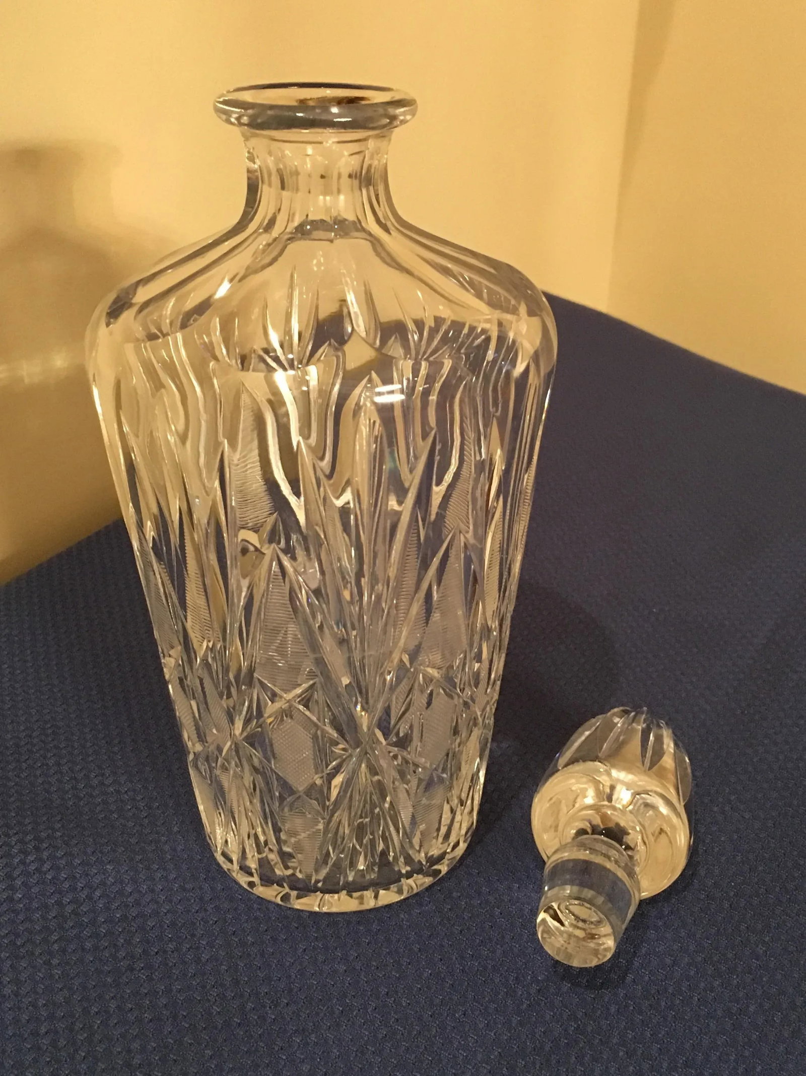 Vintage Crystal Decanter - 5