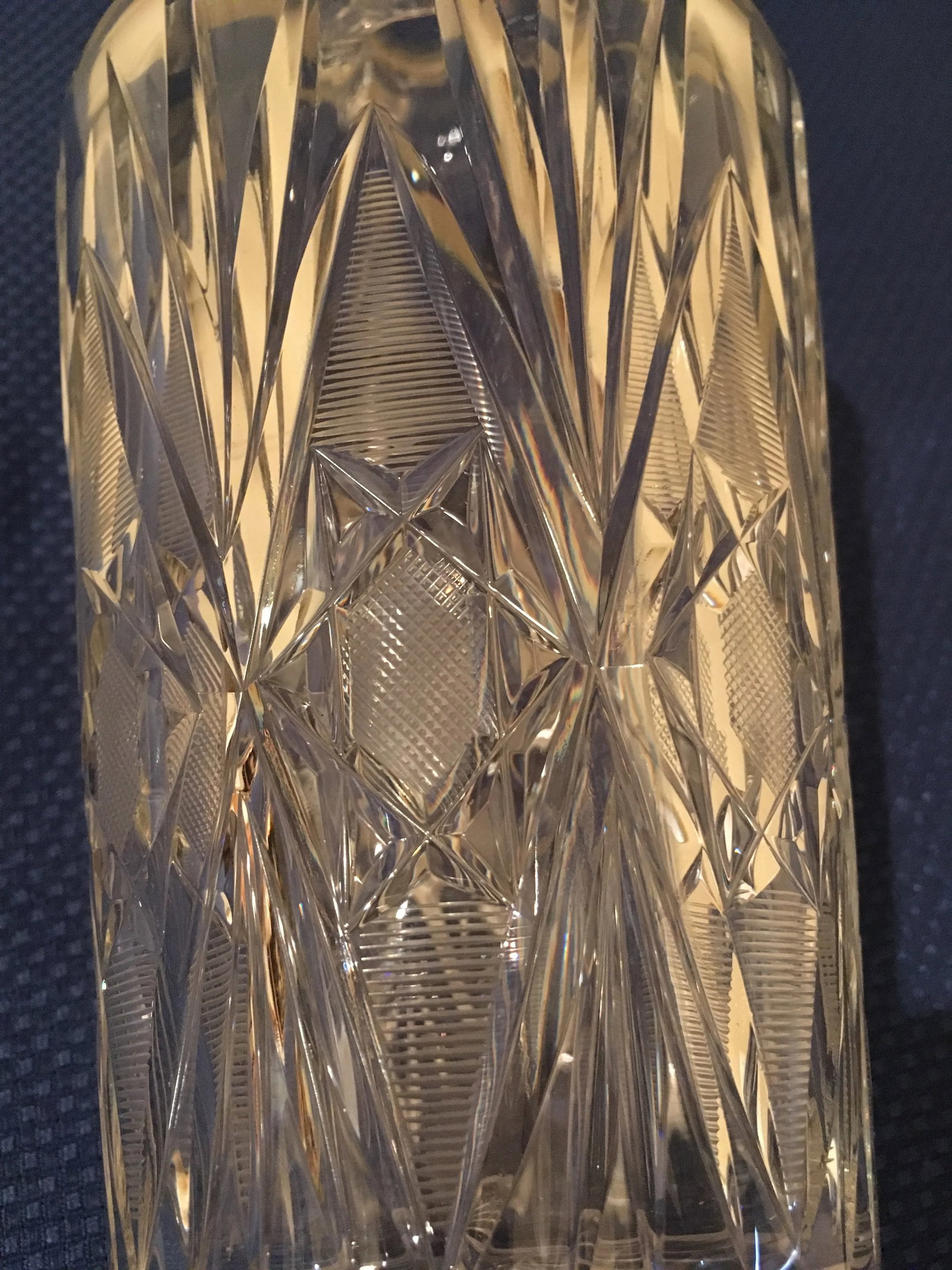 Vintage Crystal Decanter - 7