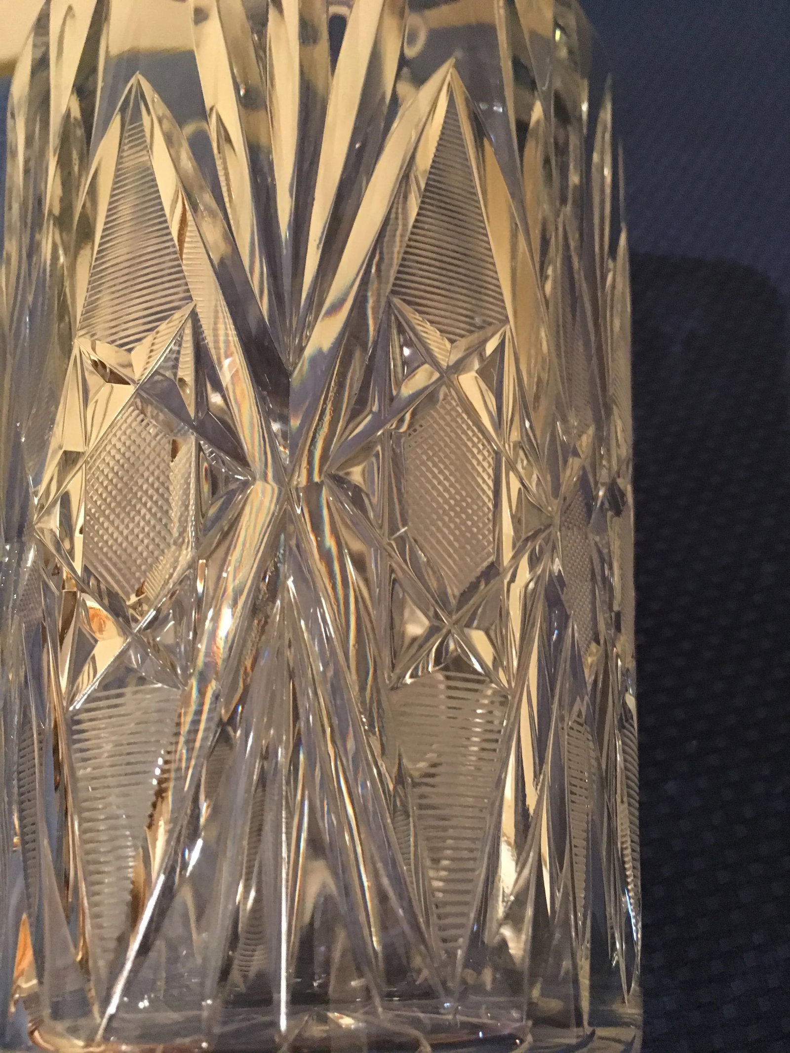 Vintage Crystal Decanter - 8