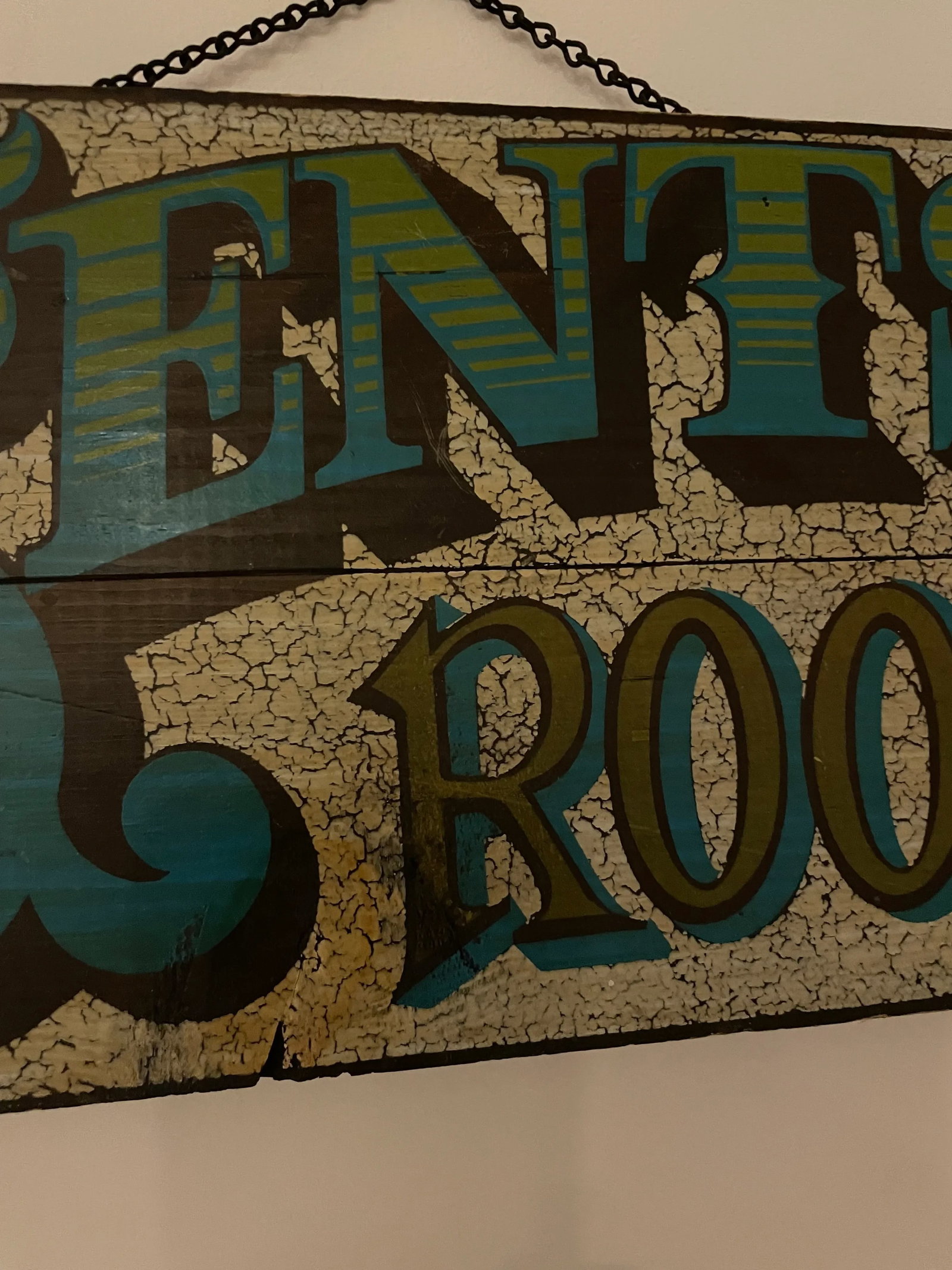 Vintage George Nathan 1972 Gent's Room Sign - 3