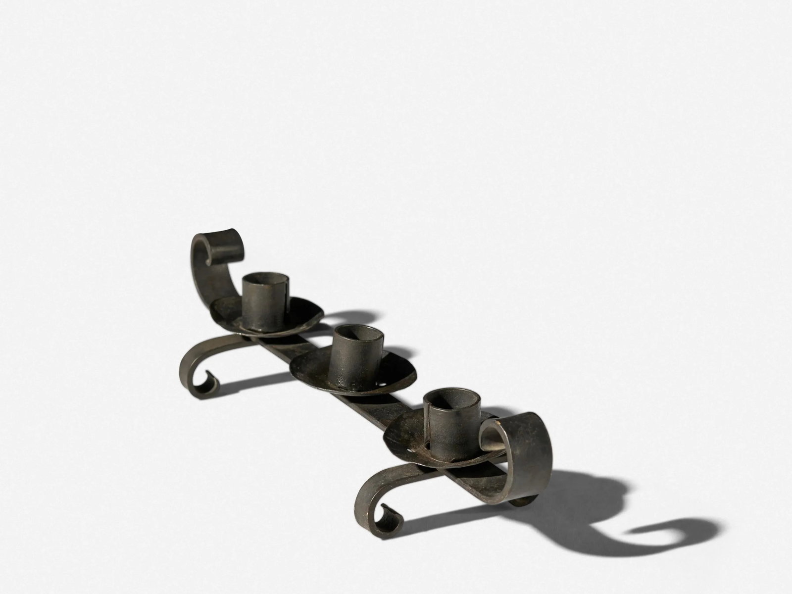 French Wrought Iron Candelabra - 2