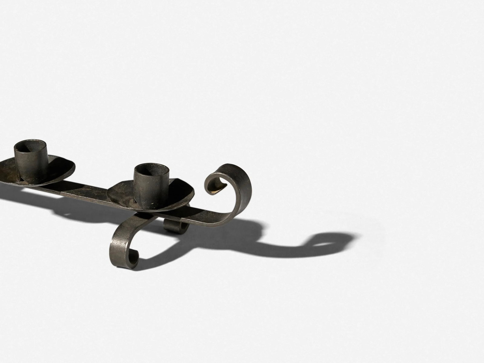 French Wrought Iron Candelabra - 6