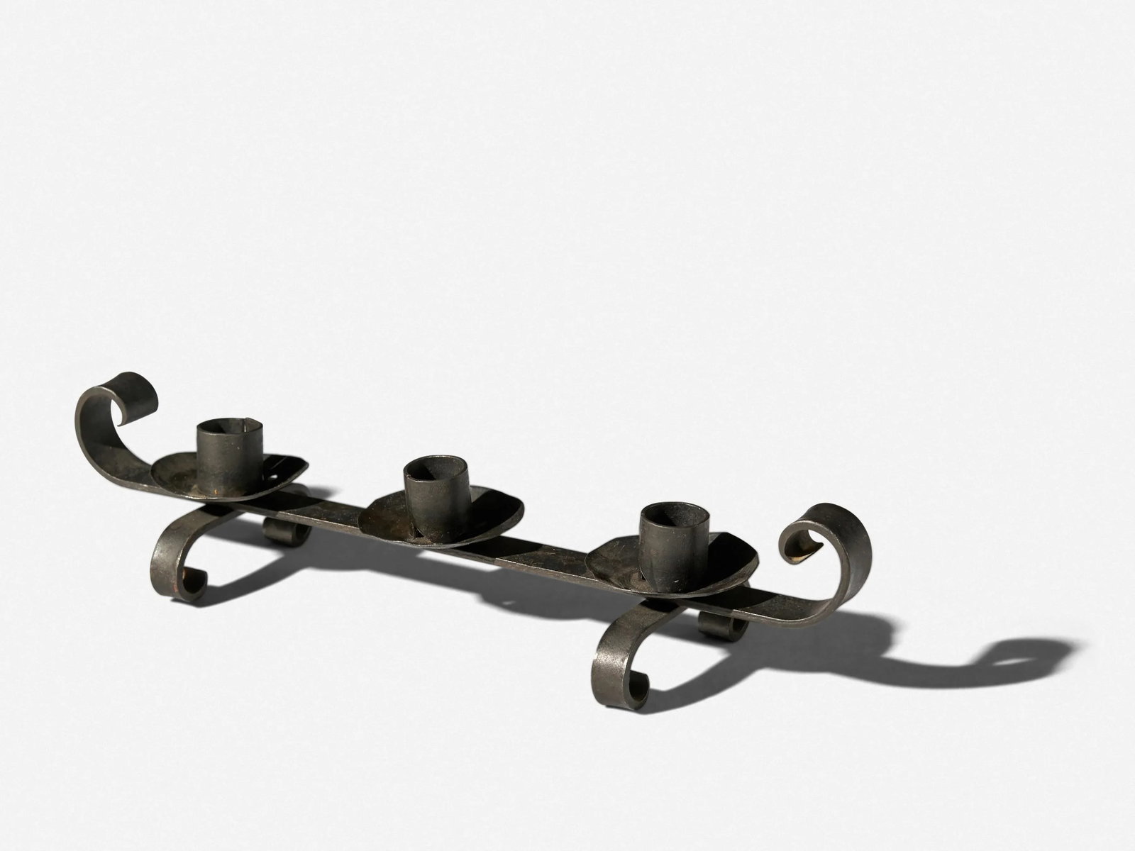 French Wrought Iron Candelabra - 7
