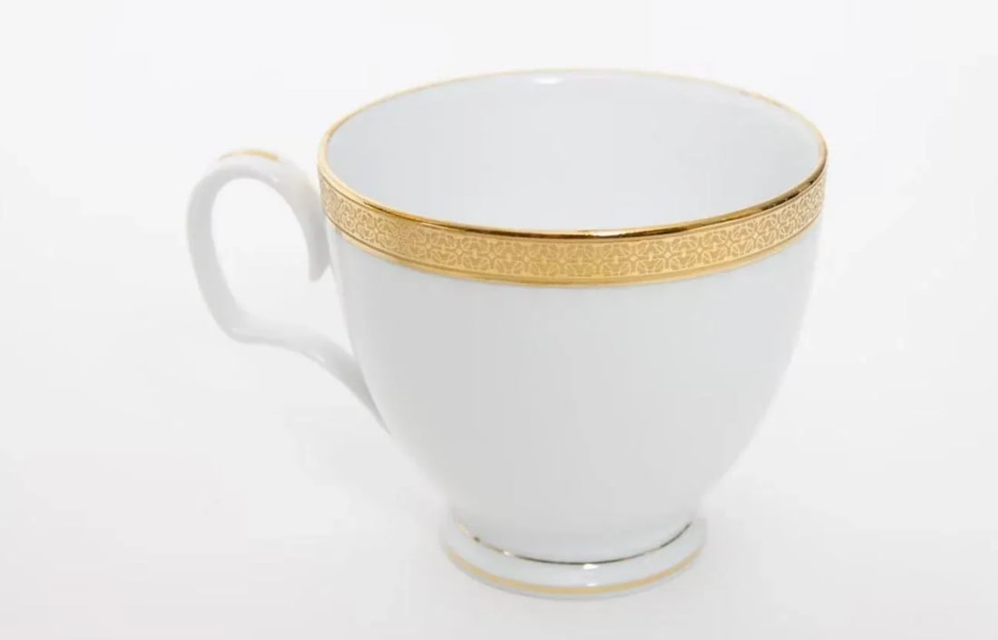 Classic White China Edged in Gold Noritake Metropolitan - 7