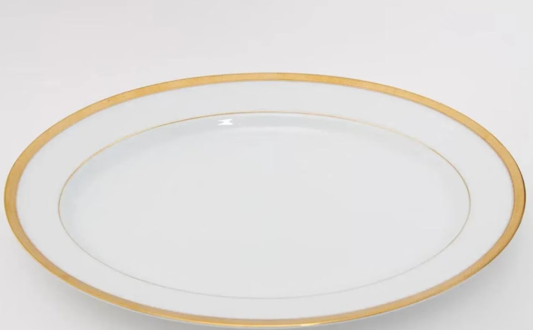 Classic White China Edged in Gold Noritake Metropolitan - 9
