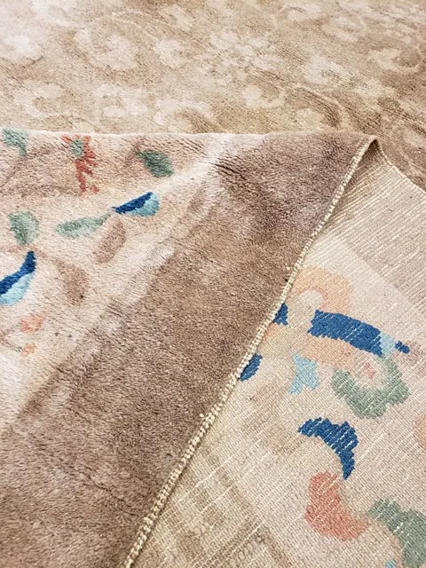 9' * 11'8'' Antique Chinese Traditional Handmade Rug - Size Cat. 9x12 - 8