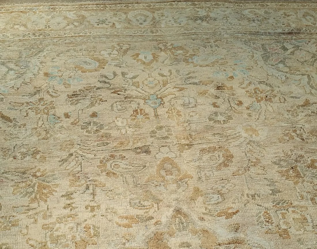 Vintage Persian Mahal Handmade Knotted - 9x12 - 3