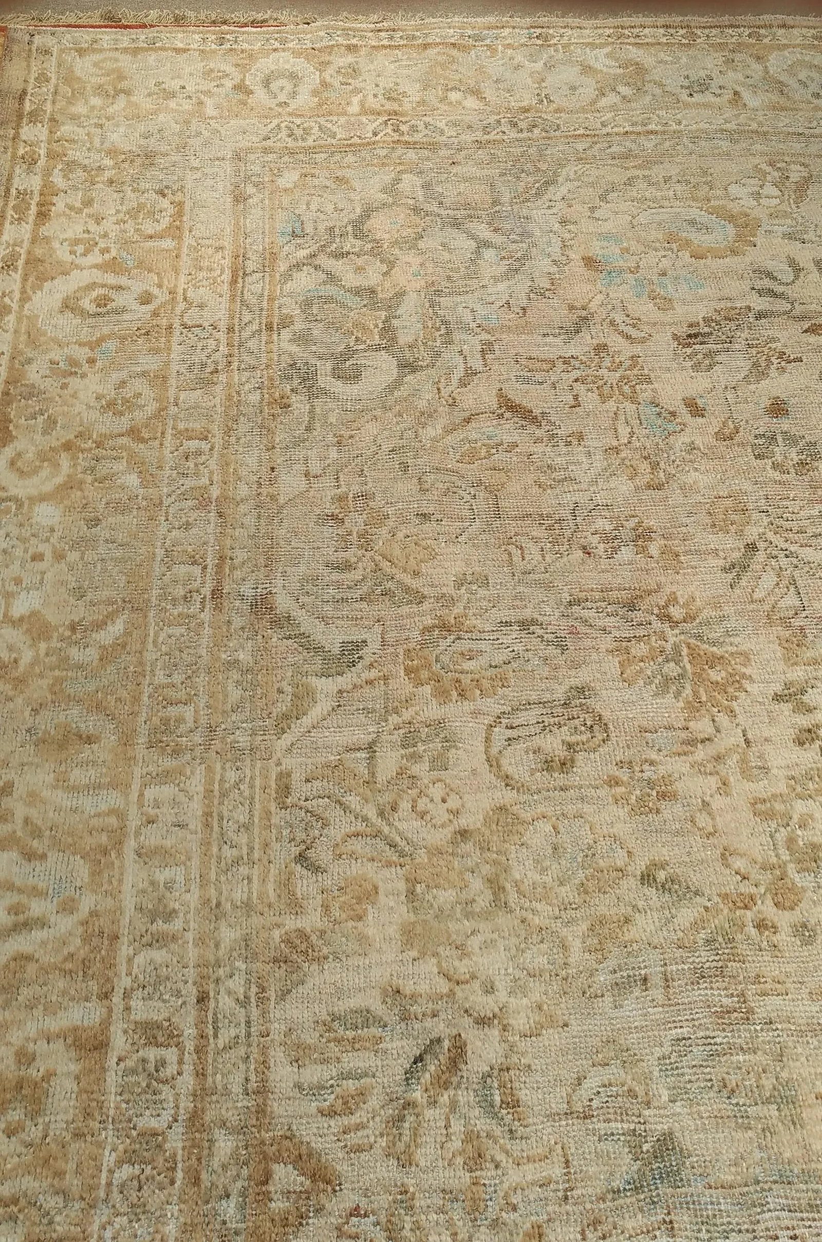 Vintage Persian Mahal Handmade Knotted - 9x12 - 4