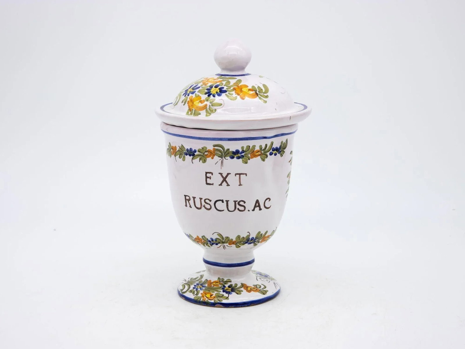 Set of Seven Early 20th Century French Provence Apothecary Jars - 11